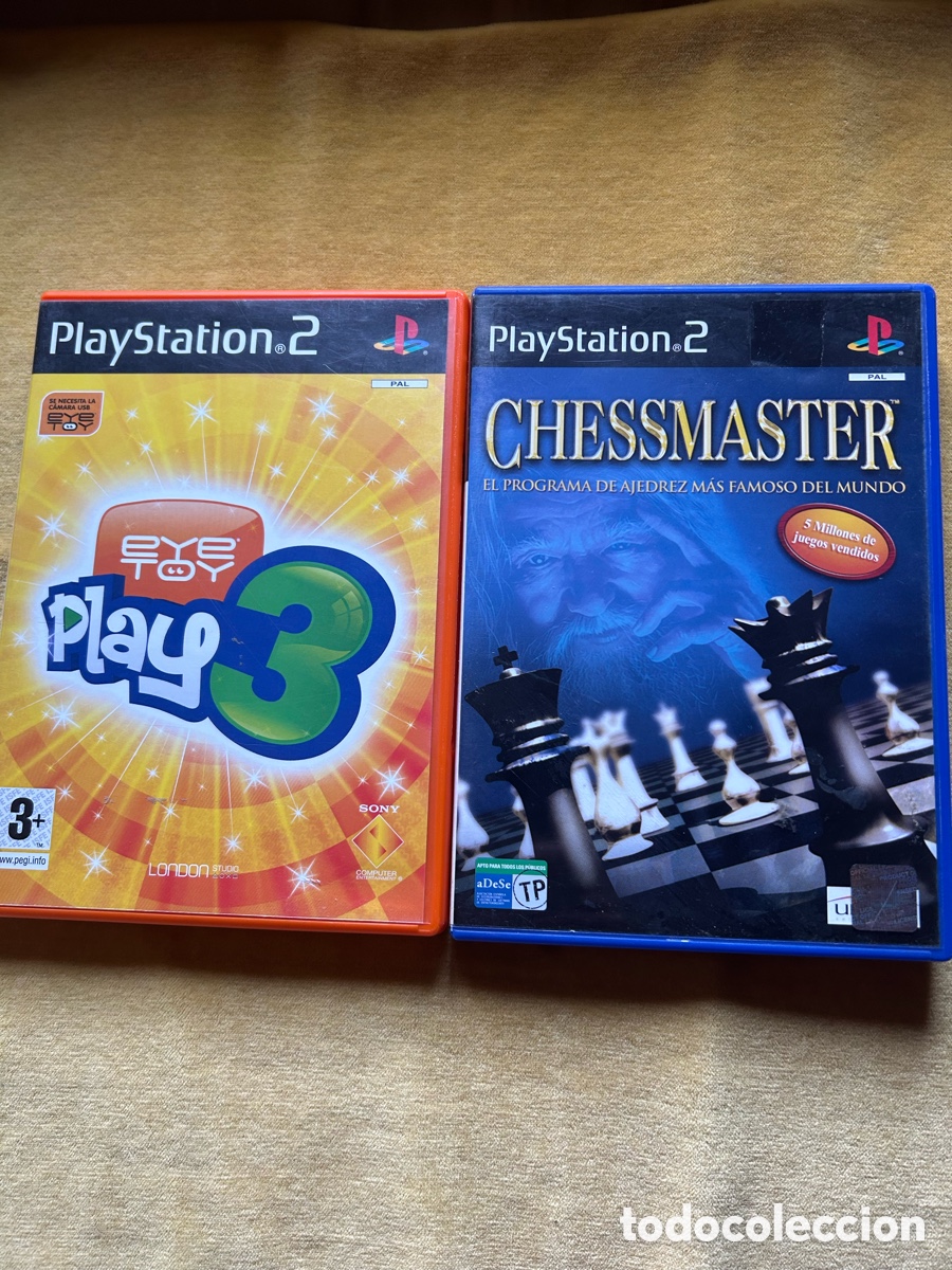 Videojuegos y consolas: Pack Ps2 Chessmaster/Play 3 - Foto 1