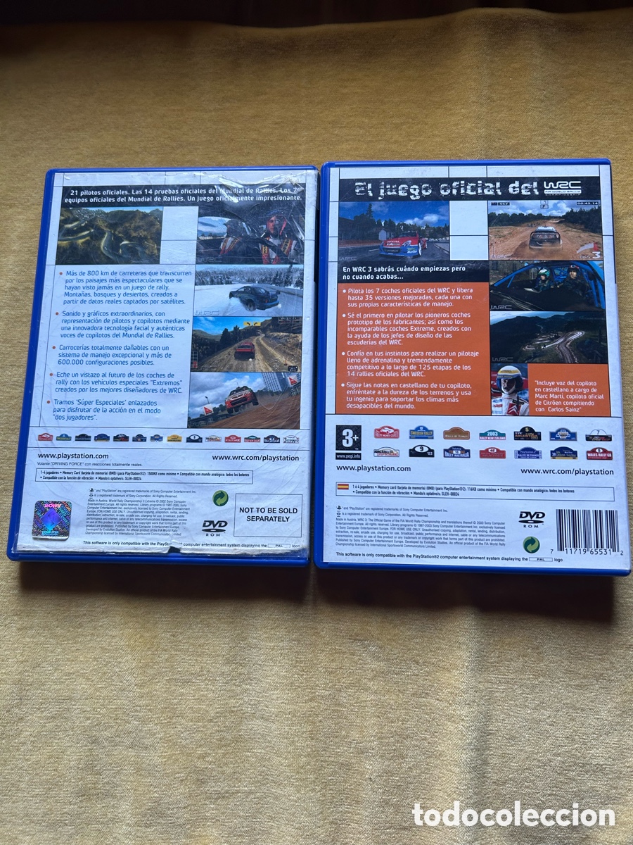 Videojuegos y consolas: Pack Ps2 world rally car 2 y 3 - Foto 2