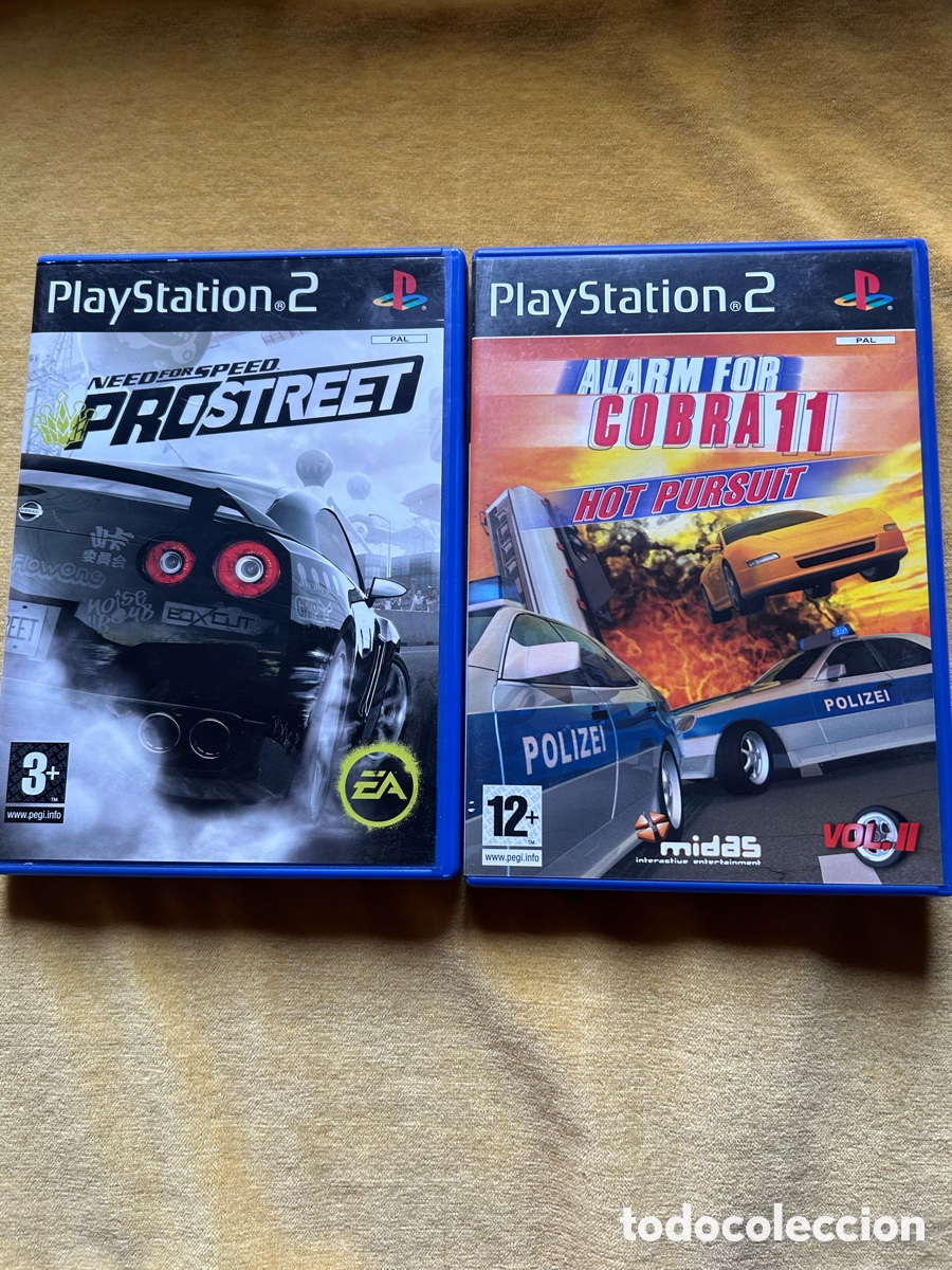 Videojuegos y consolas: Pack Ps2 NFS prostreet/Cobra 11 - Foto 1