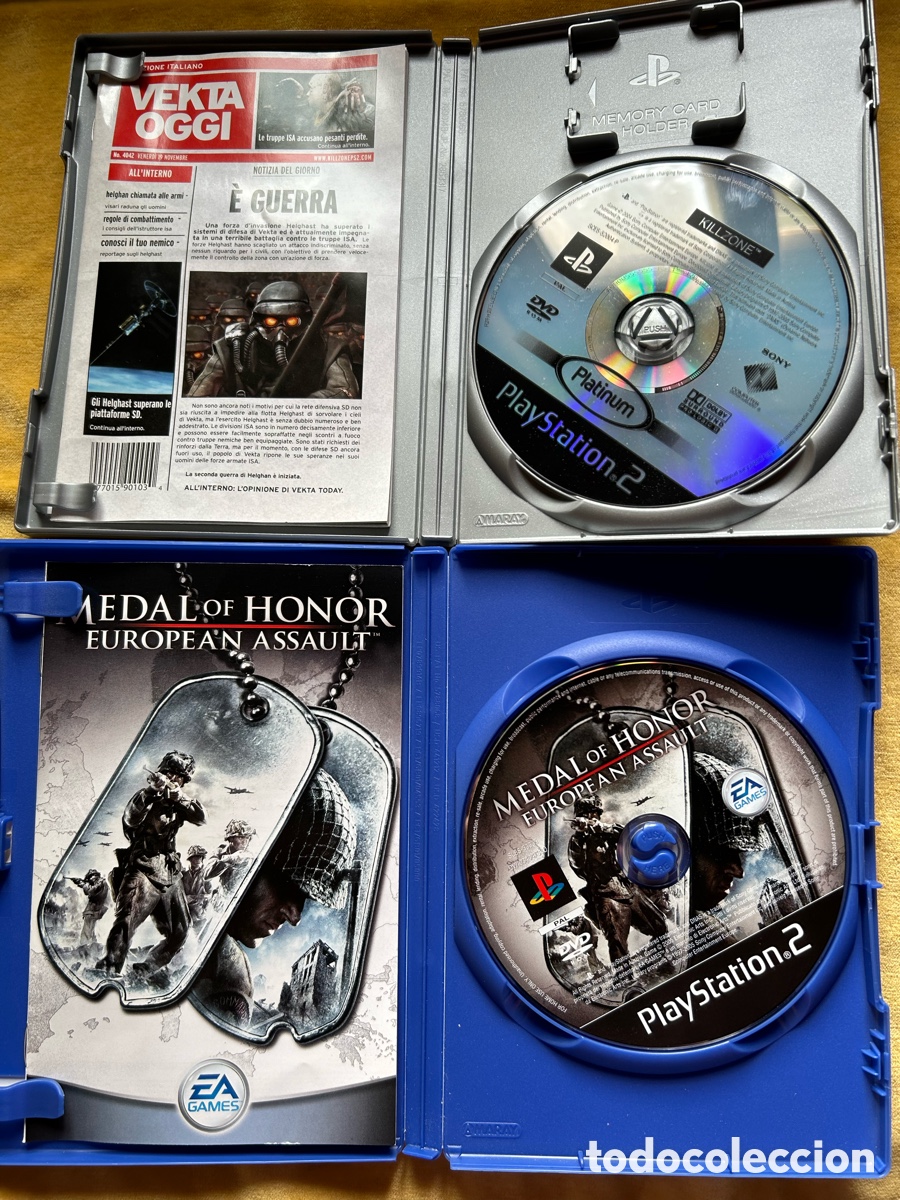 Videojuegos y consolas: Pack Ps2 Medal of honor/Killzone - Foto 3