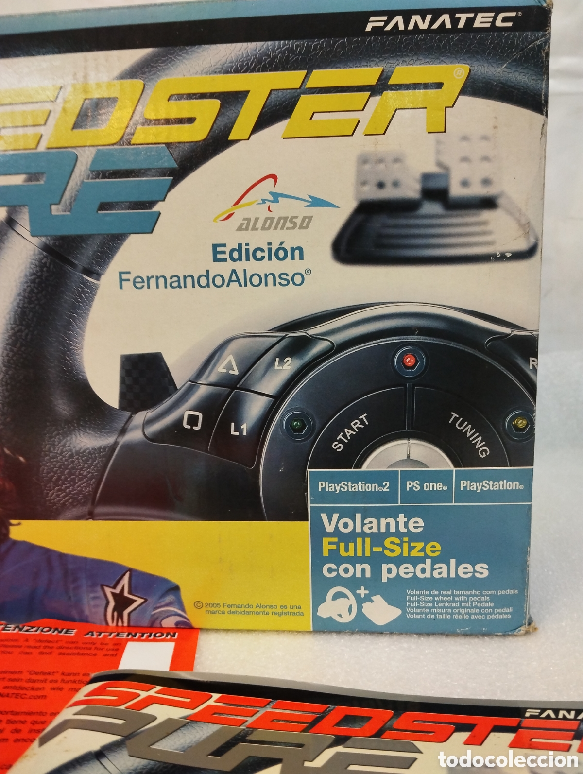 SPEEDSTER 3 VOLANTE FERNANDO ALONSO CON PEDAL (PS2/PSone)