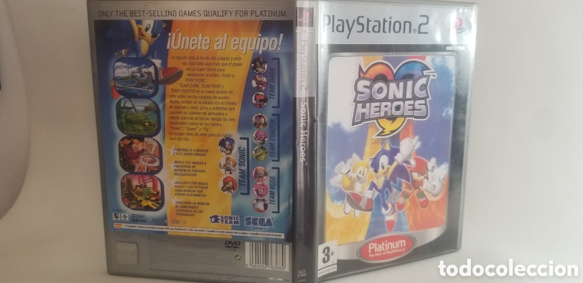 Videojuegos y consolas: SONIC HEROES - Foto 4