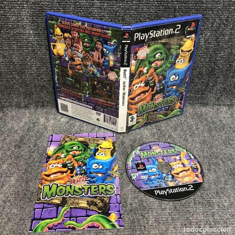 Videojuegos y consolas: BUZZ JUNIOR MONSTERS SONY PLAYSTATION 2 PS2 - Foto 1