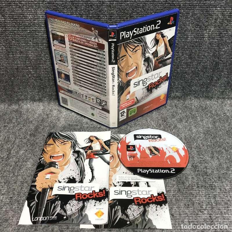 Videojuegos y consolas: SINGSTAR ROCKS SONY PLAYSTATION 2 PS2 - Foto 1