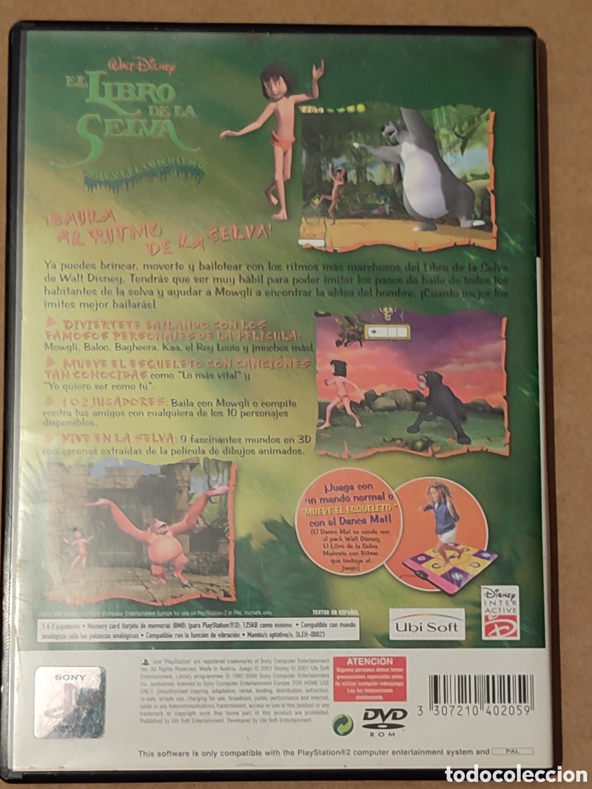 Videojuegos y consolas: JUEGO PS2 EL LIBRO DE LA SELVA - Foto 2