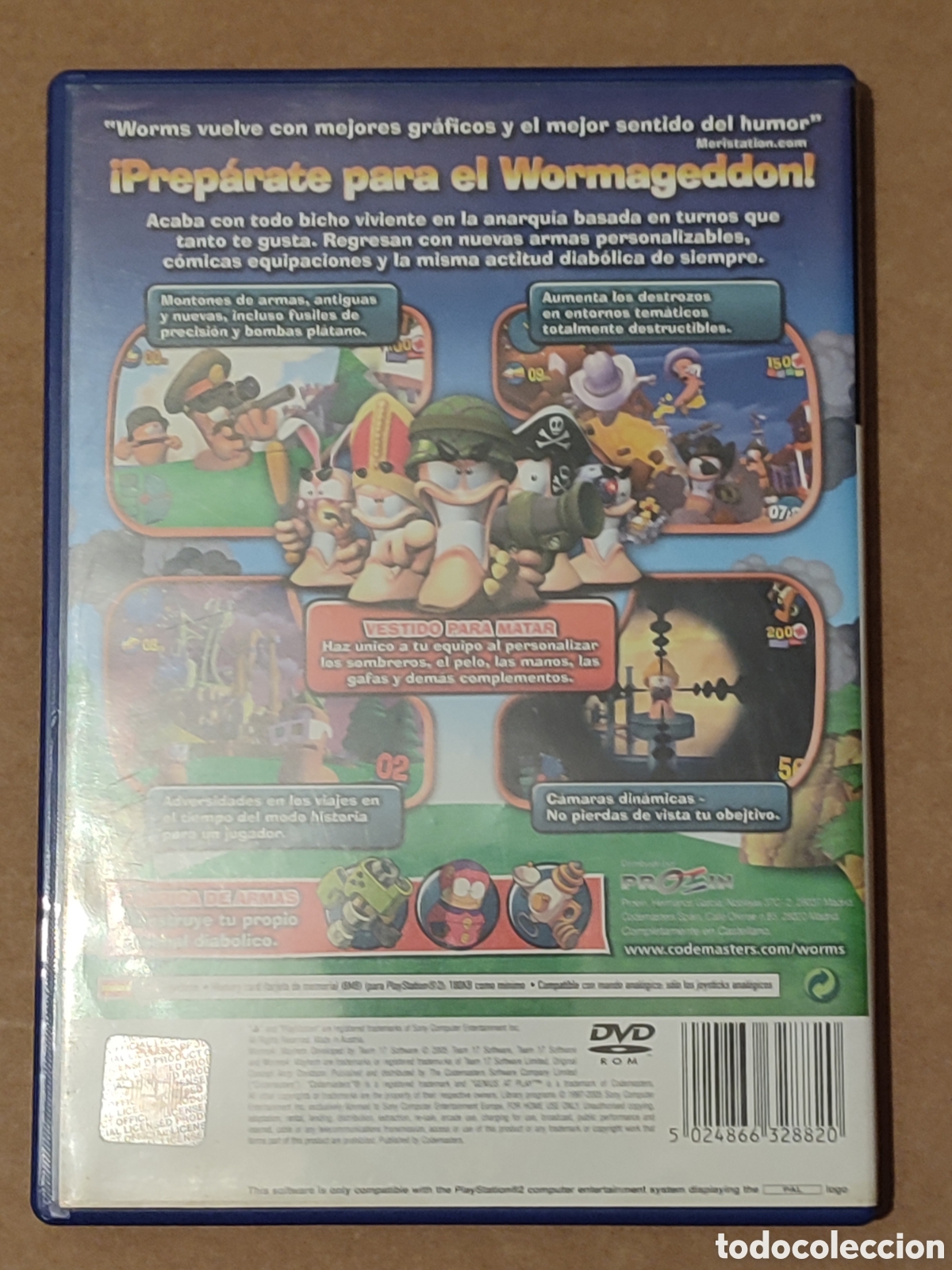 Videojuegos y consolas: JUEGO PS2 WORMS 4 MAYHEM - Foto 3