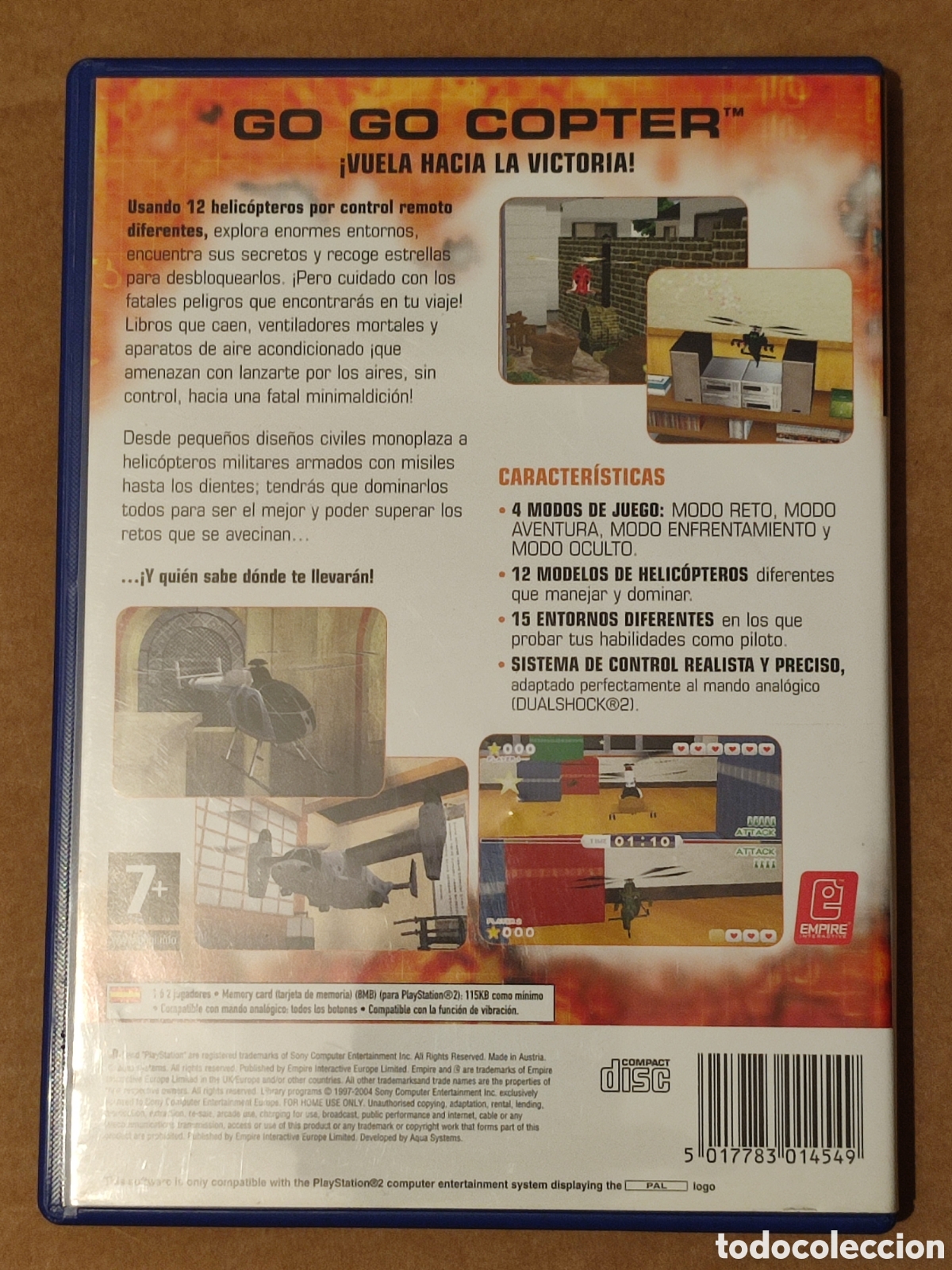 Videojuegos y consolas: JUEGO PS2 GO GO COPTER - Foto 2