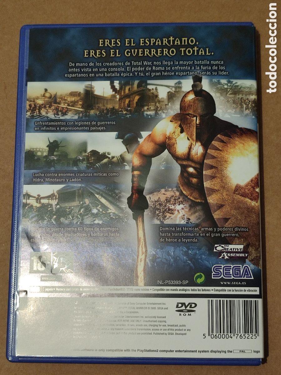 Videojuegos y consolas: JUEGO PS2 SPARTAN TOTAL WARRIOR - Foto 3