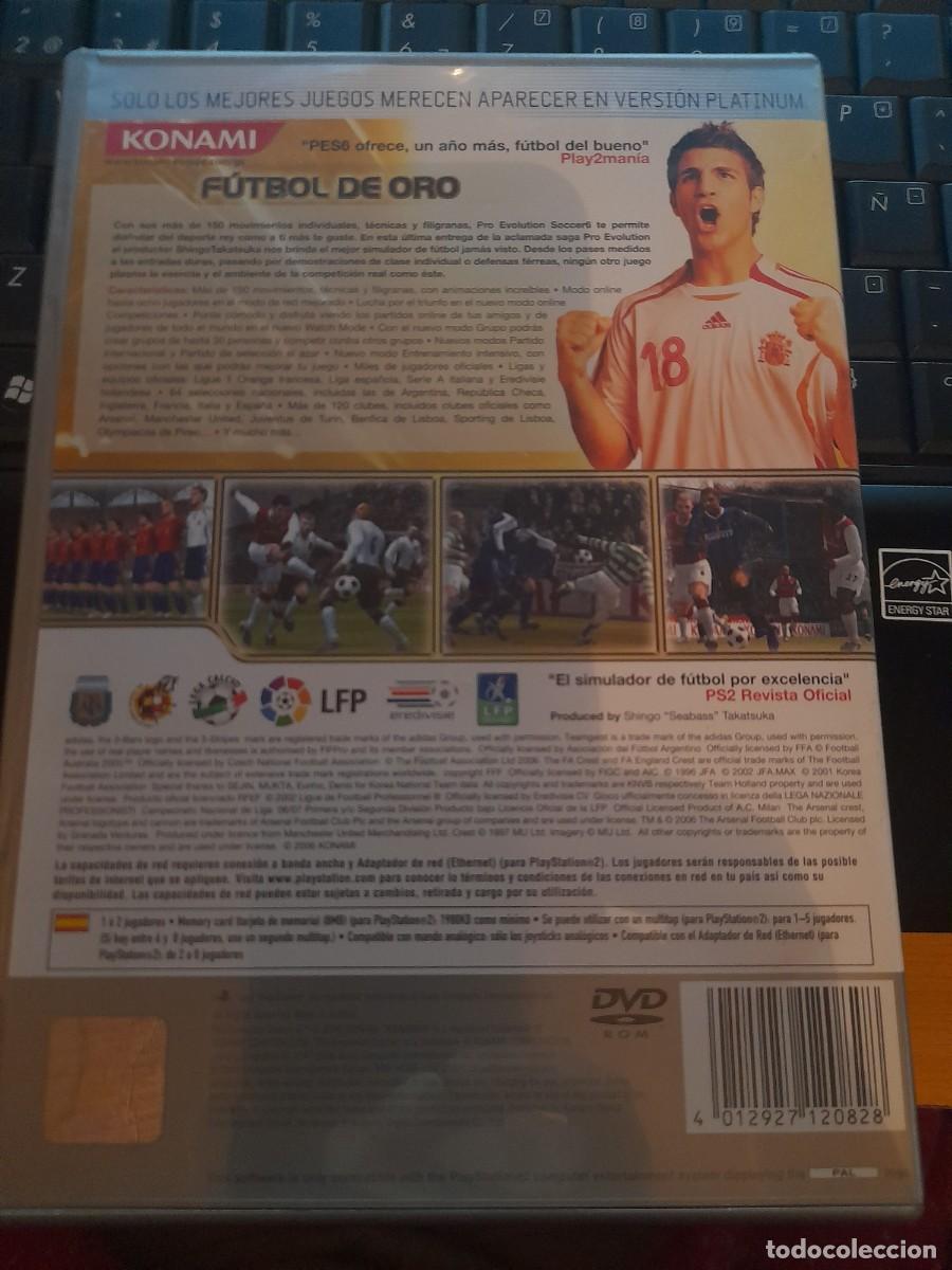 Videojuegos y consolas: PLAYSTATION 2 - PRO EVOLUTION SOCCER 6 - Foto 2