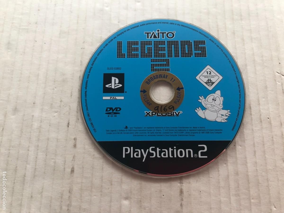 Taito Legends sur PlayStation 2