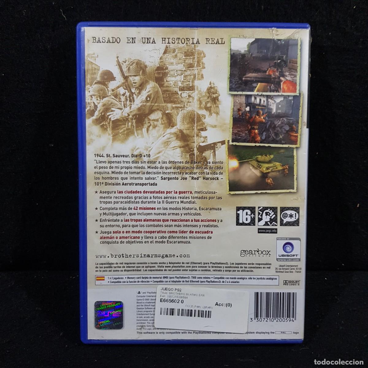 videojuego - brothers in arms - earned in blood - Compra venta en  todocoleccion