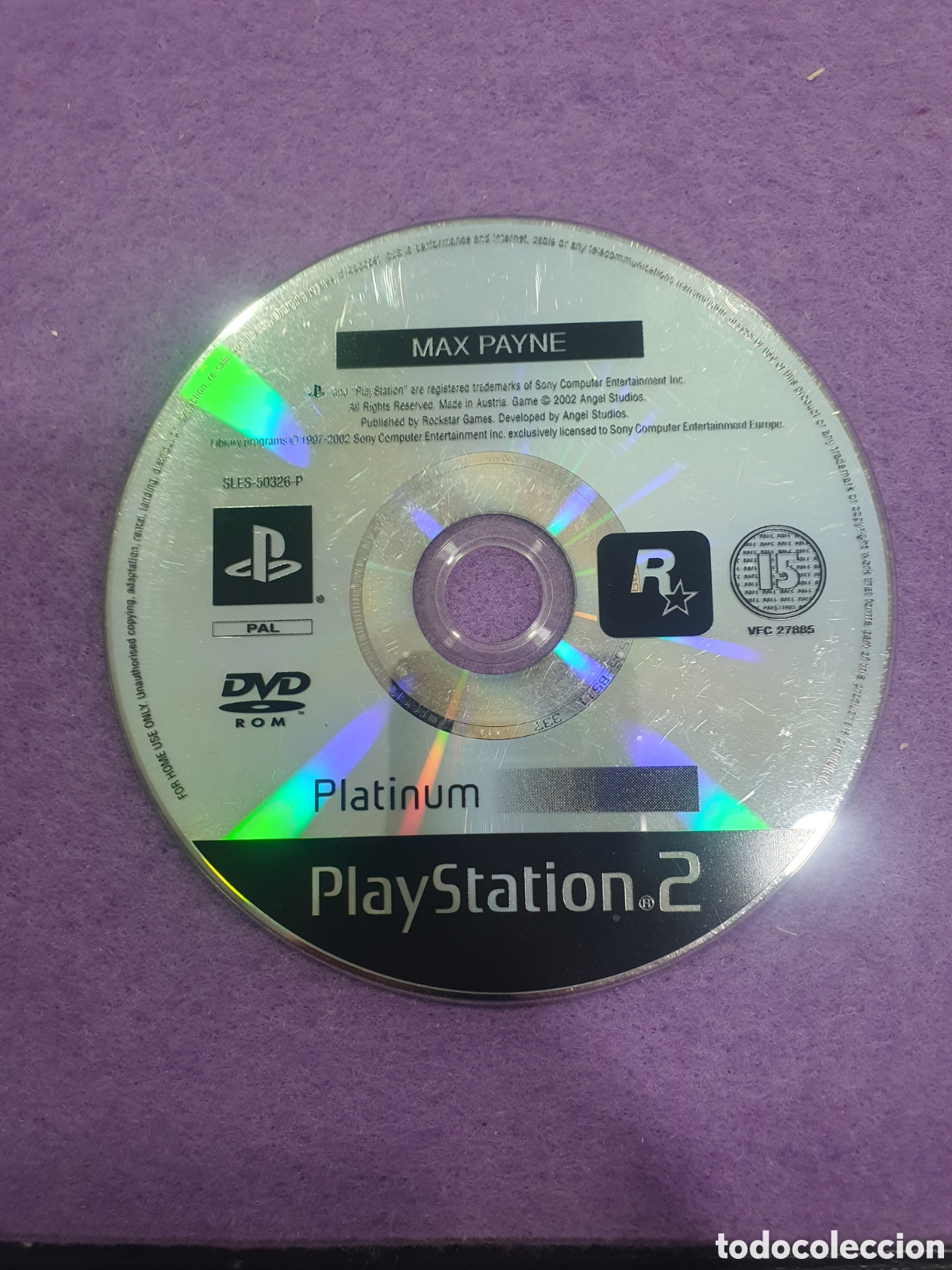 Videojuegos y consolas: Ps2. Max Payne. Platinum. Solo disco. (L24) - Foto 1