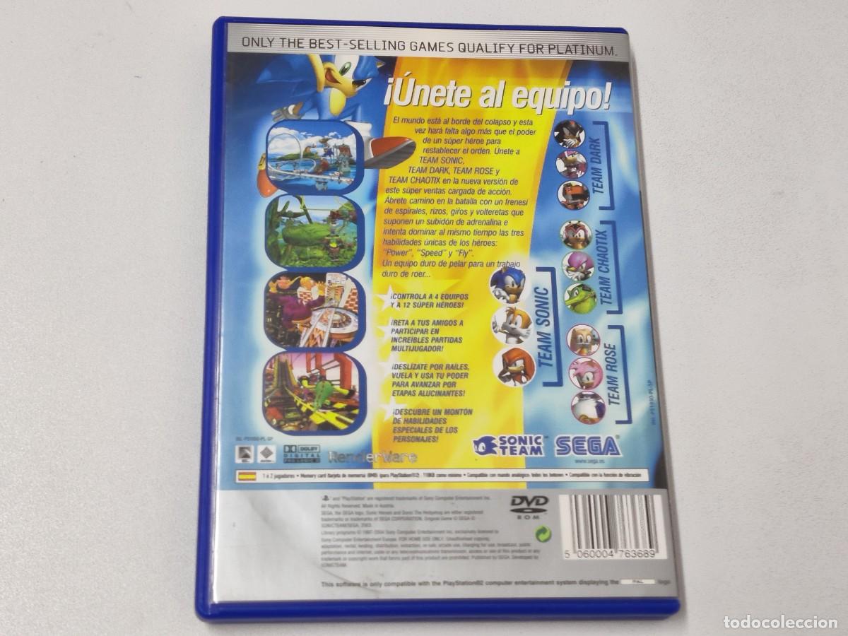 Videojuegos y consolas: SONIC HEROES - Foto 2
