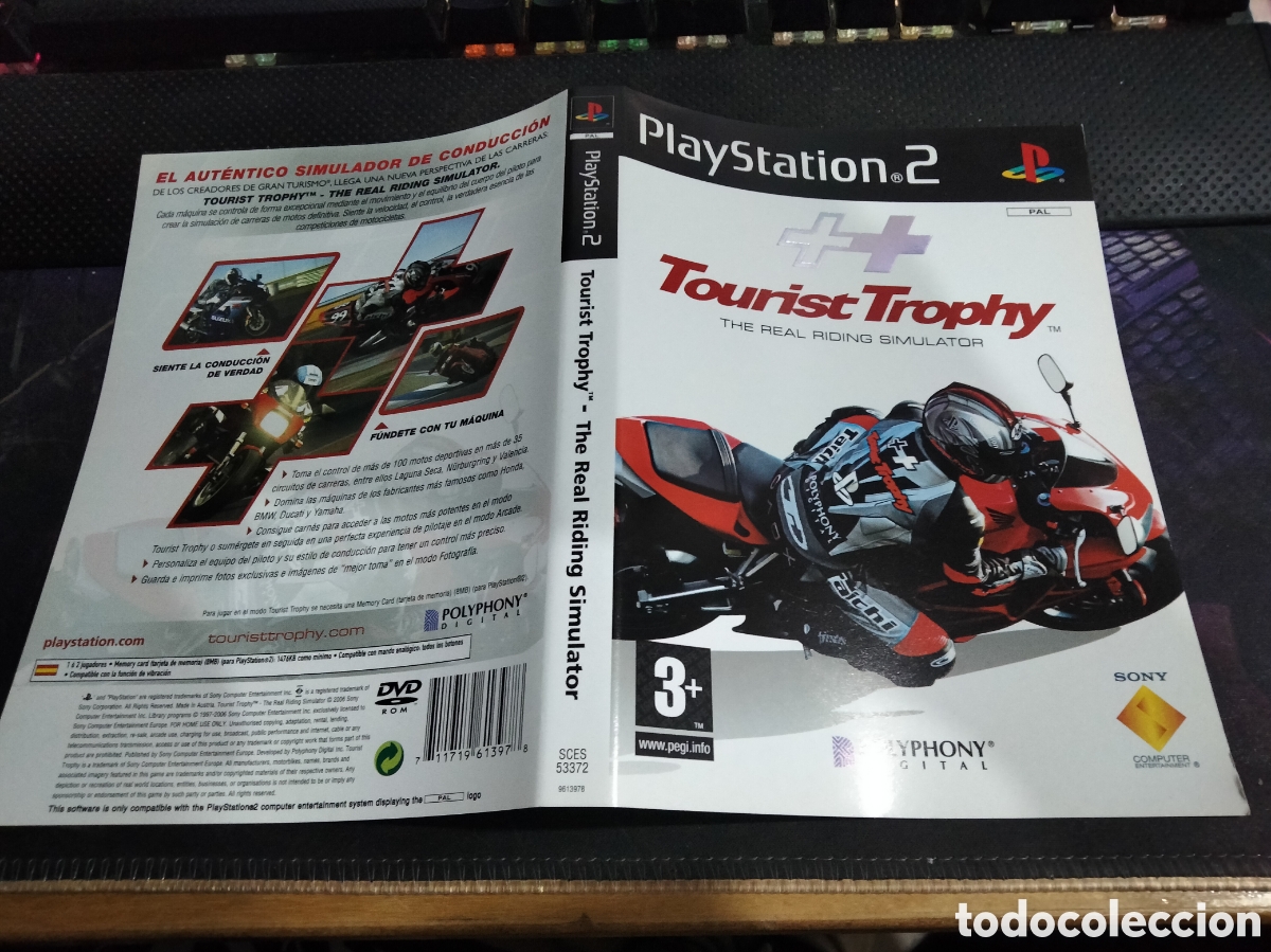 Videojuegos y consolas: Car&aacute;tula tourist trophy ps2 - Foto 1