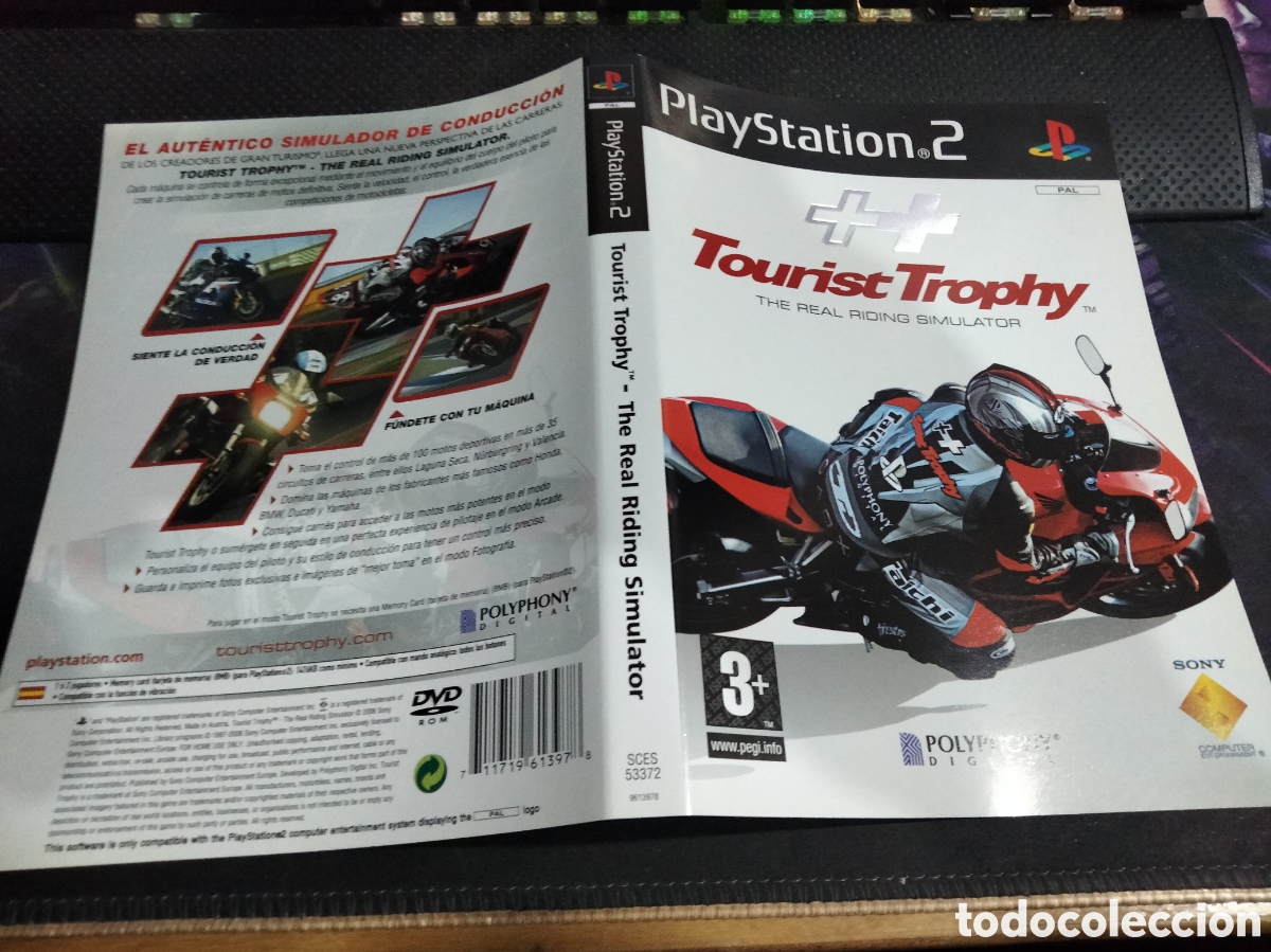 Videojuegos y consolas: Car&aacute;tula tourist trophy ps2 - Foto 1