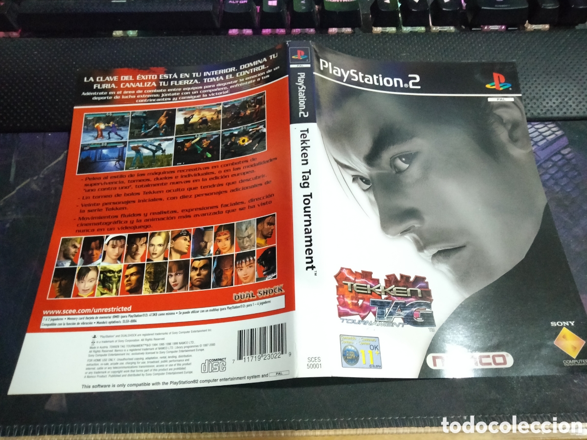 Videojuegos y consolas: Car&aacute;tula Tekken tag tournament ps2 - Foto 1