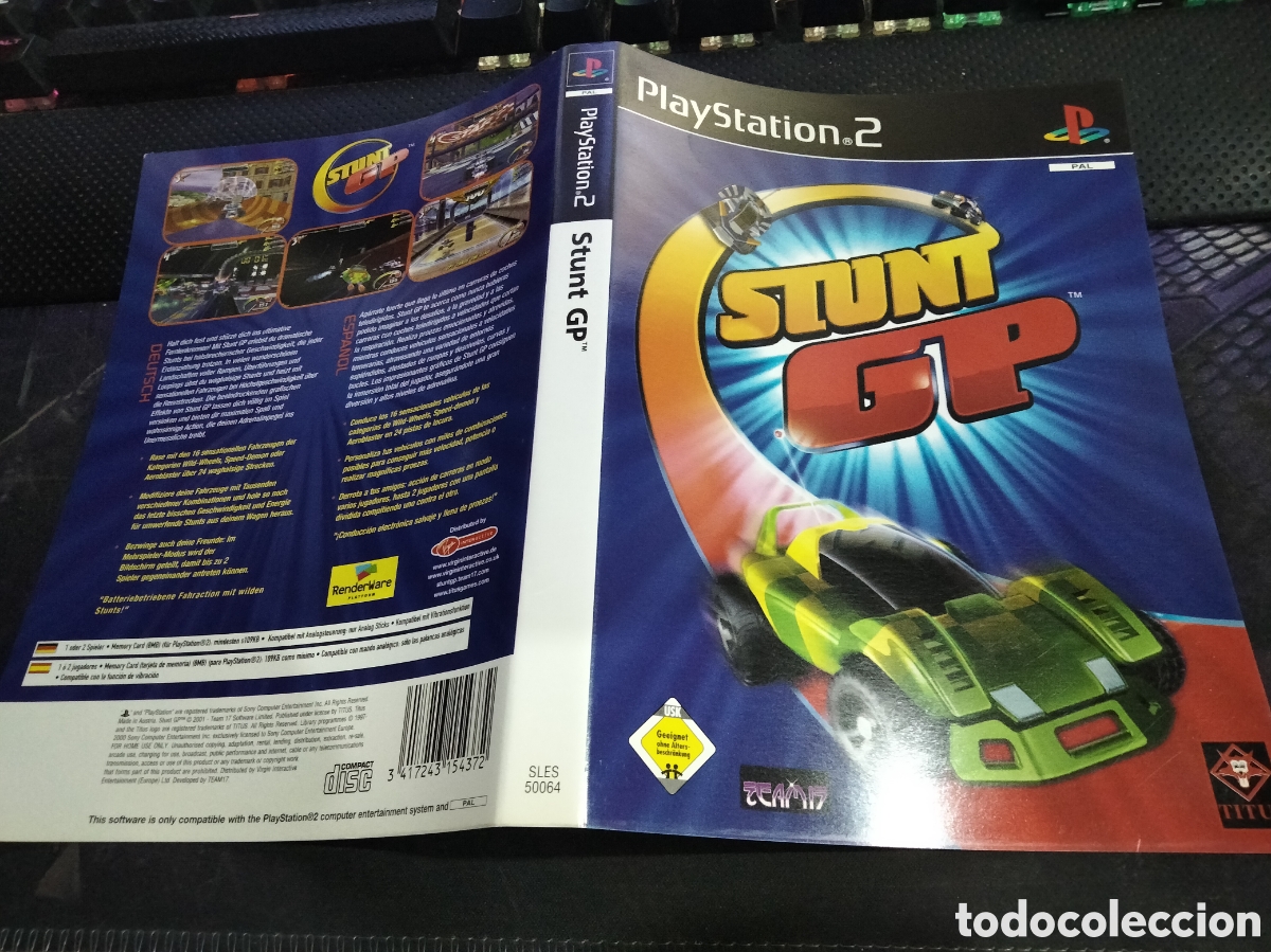 Videojuegos y consolas: Car&aacute;tula stunt GP ps2 - Foto 1