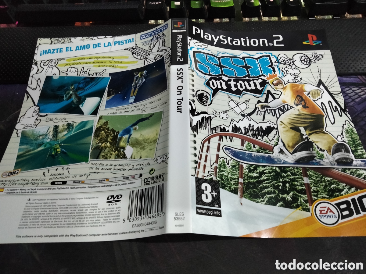 Videojuegos y consolas: Car&aacute;tula ssx on tour ps2 - Foto 1