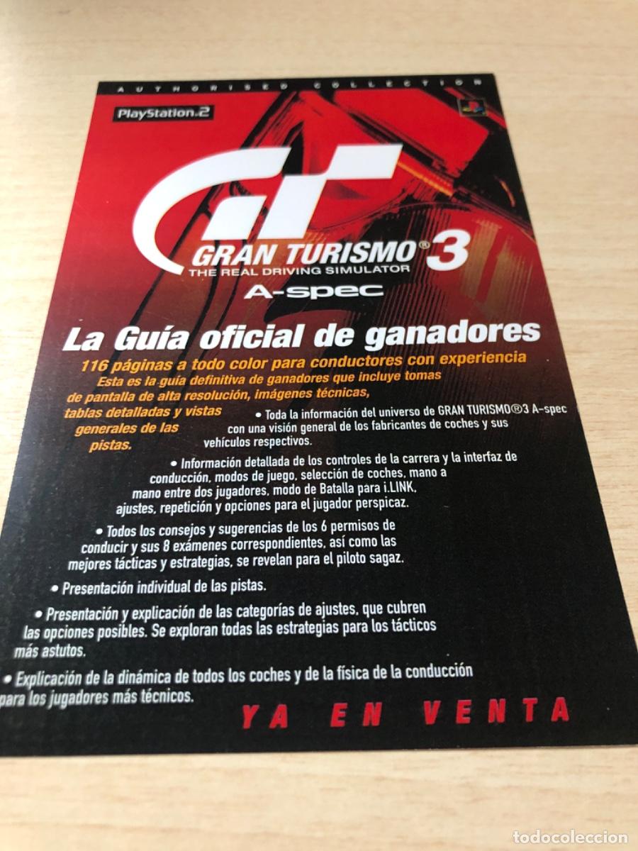 Videojuegos y consolas: Flyer PS2 Gran Turismo 3 - Foto 1