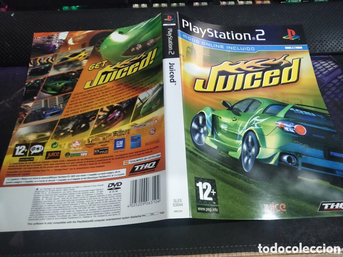 Videojuegos y consolas: Car&aacute;tula juiced ps2 - Foto 1