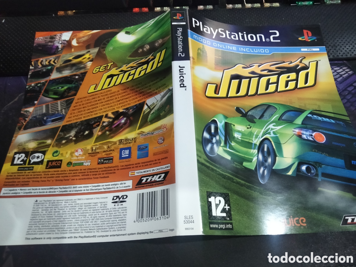 Videojuegos y consolas: Car&aacute;tula juiced ps2 - Foto 1