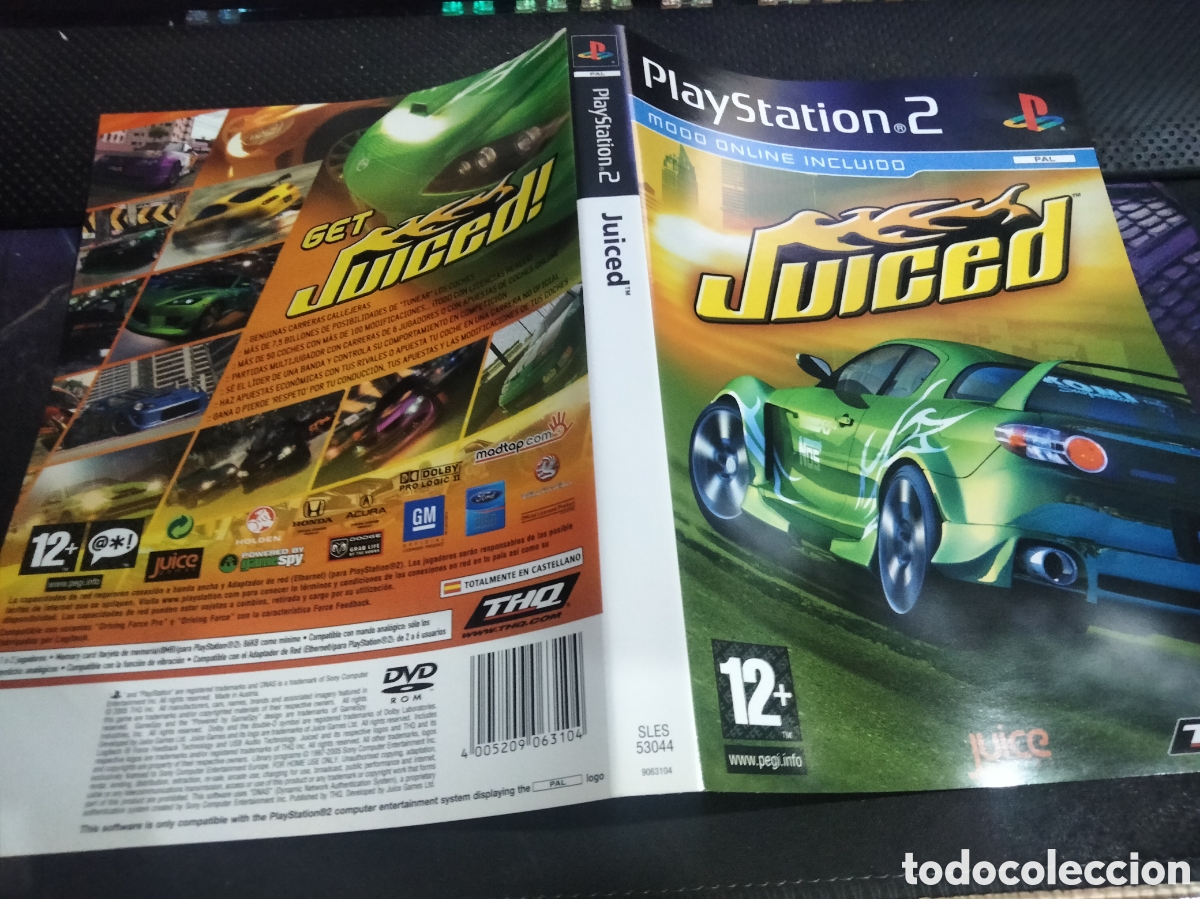 Videojuegos y consolas: Car&aacute;tula juiced ps2 - Foto 1
