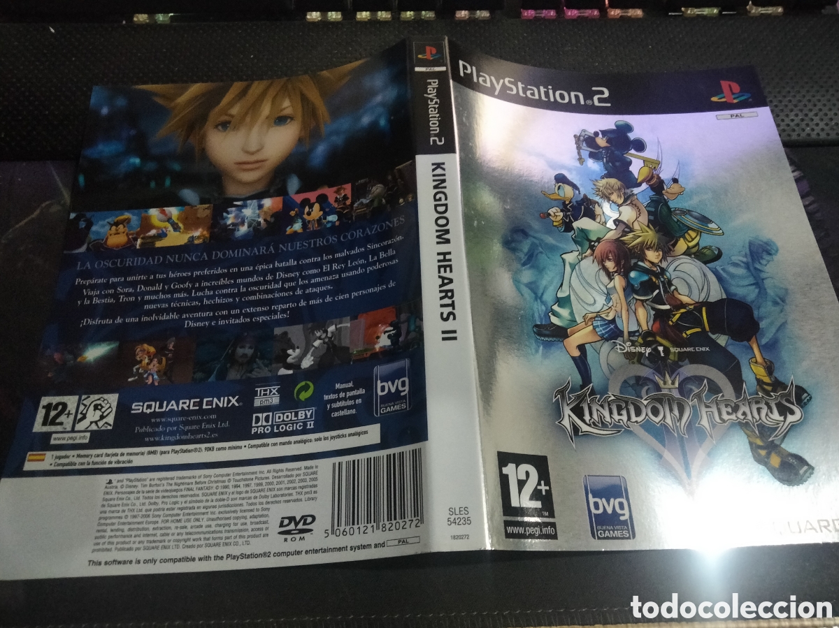 Sony Playstation PS2 - Kingdom Hearts II 2 - Jaquette / Cover - FRA