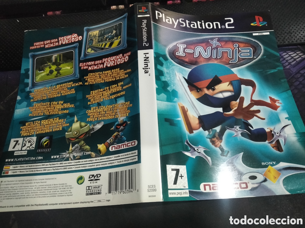Videojuegos y consolas: Car&aacute;tula i-ninja ps2 - Foto 1