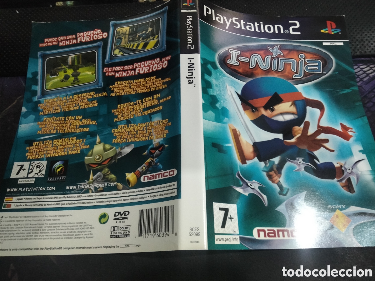 Videojuegos y consolas: Car&aacute;tula i-ninja ps2 - Foto 1