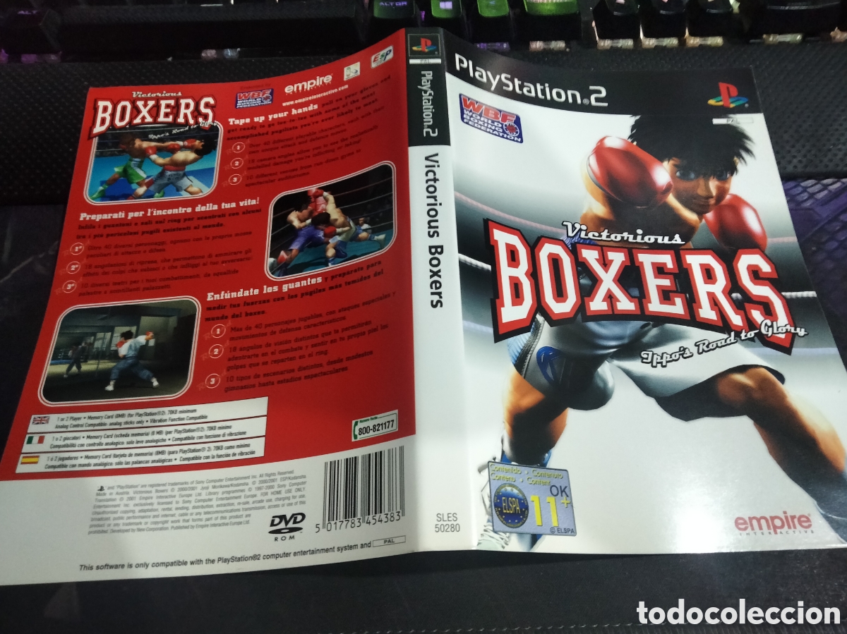 Jeu PS2 "Victorious Boxers" (ou Final Fantasy X ?) - Pour PlayStation 2, Bon état, Boîte FR
