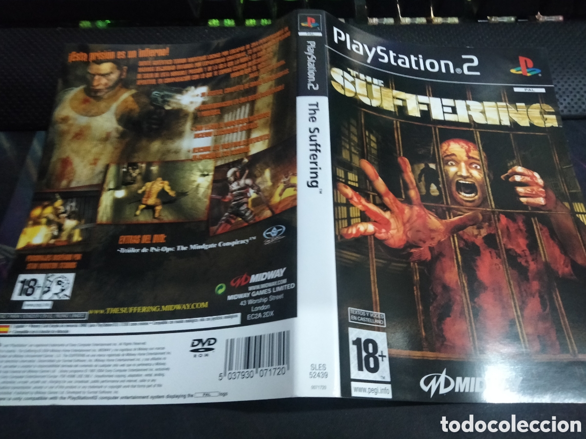 Videojuegos y consolas: Car&aacute;tula the suffering ps2 - Foto 1