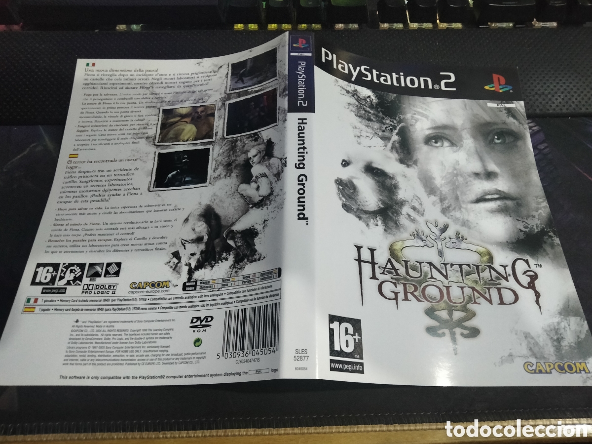 Videojuegos y consolas: Car&aacute;tula haunting ground ps2 - Foto 1