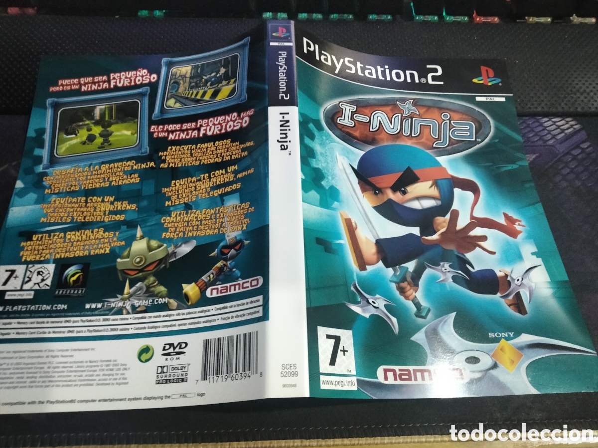 Videojuegos y consolas: Car&aacute;tula i-ninja ps2 - Foto 1