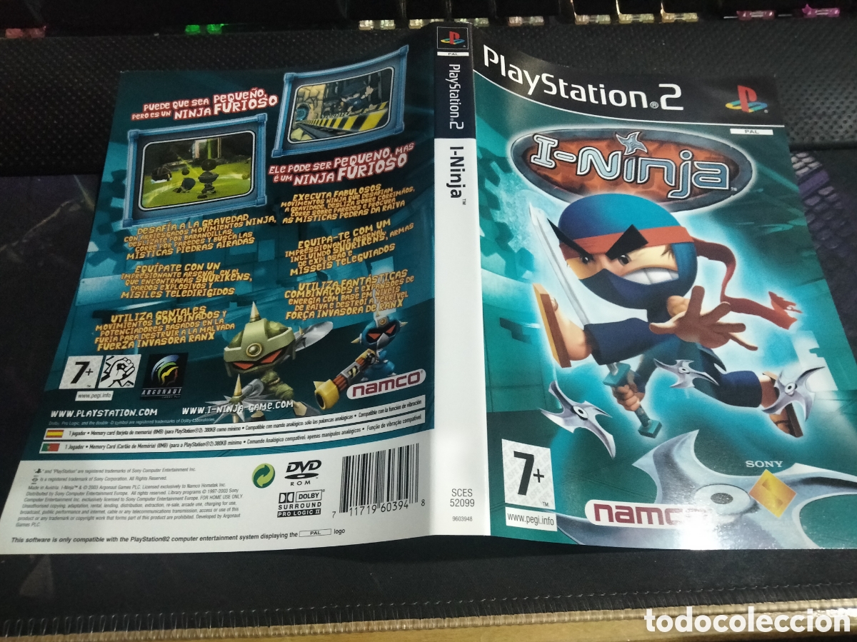 Videojuegos y consolas: Car&aacute;tula i-ninja ps2 - Foto 1