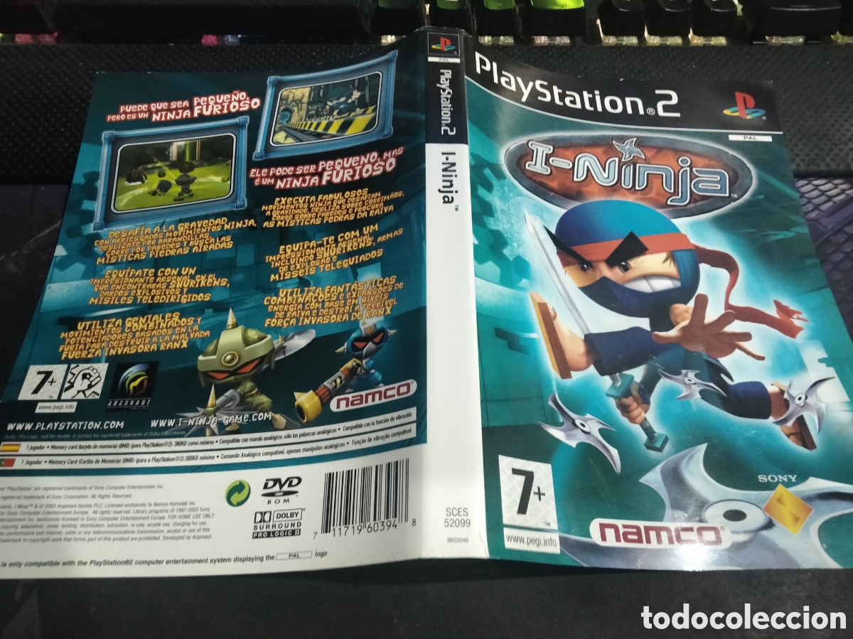 Videojuegos y consolas: Car&aacute;tula i-ninja ps2 - Foto 1