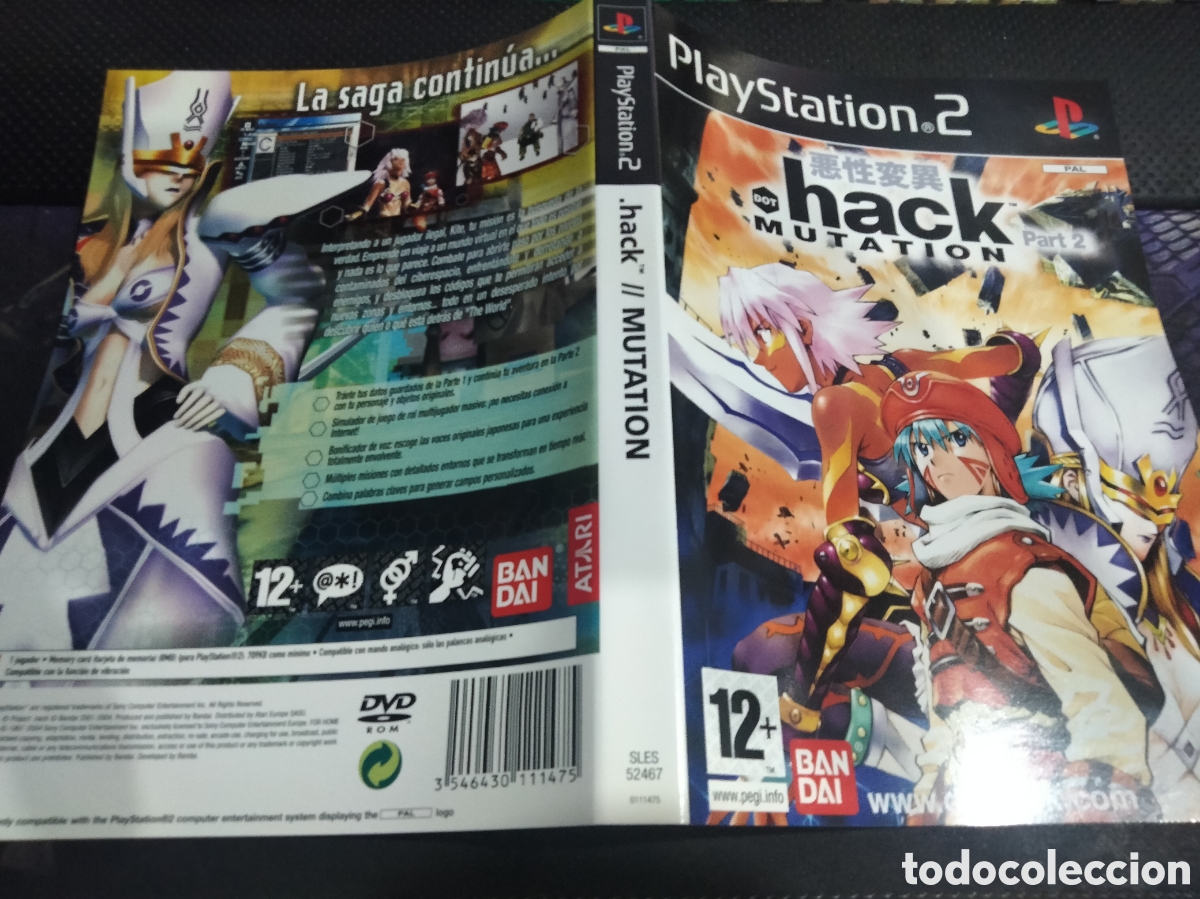 Videojuegos y consolas: Car&aacute;tula hack mutation parte 2 ps2 - Foto 1