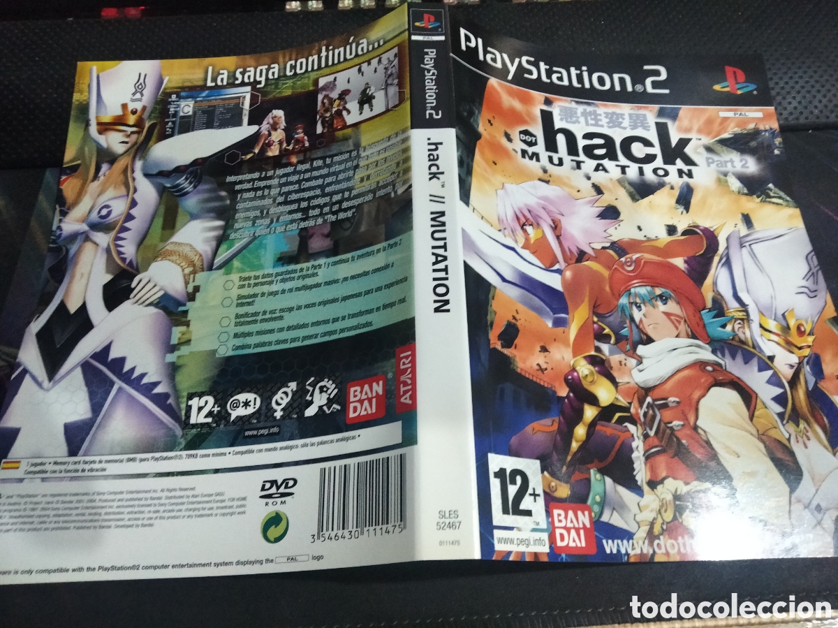 Videojuegos y consolas: Car&aacute;tula hack mutation parte 2 ps2 - Foto 1