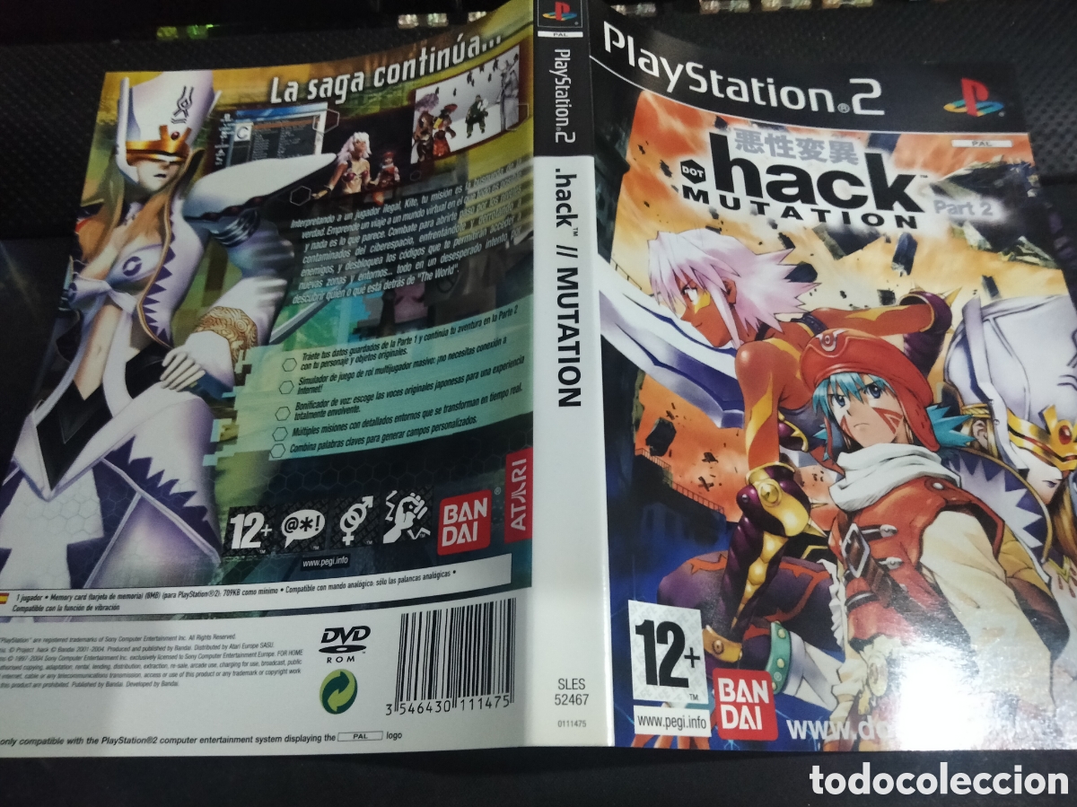 Videojuegos y consolas: Car&aacute;tula hack mutation parte 2 ps2 - Foto 1