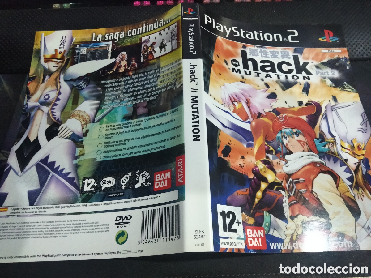 Videojuegos y consolas: Car&aacute;tula hack mutation parte 2 ps2 - Foto 1