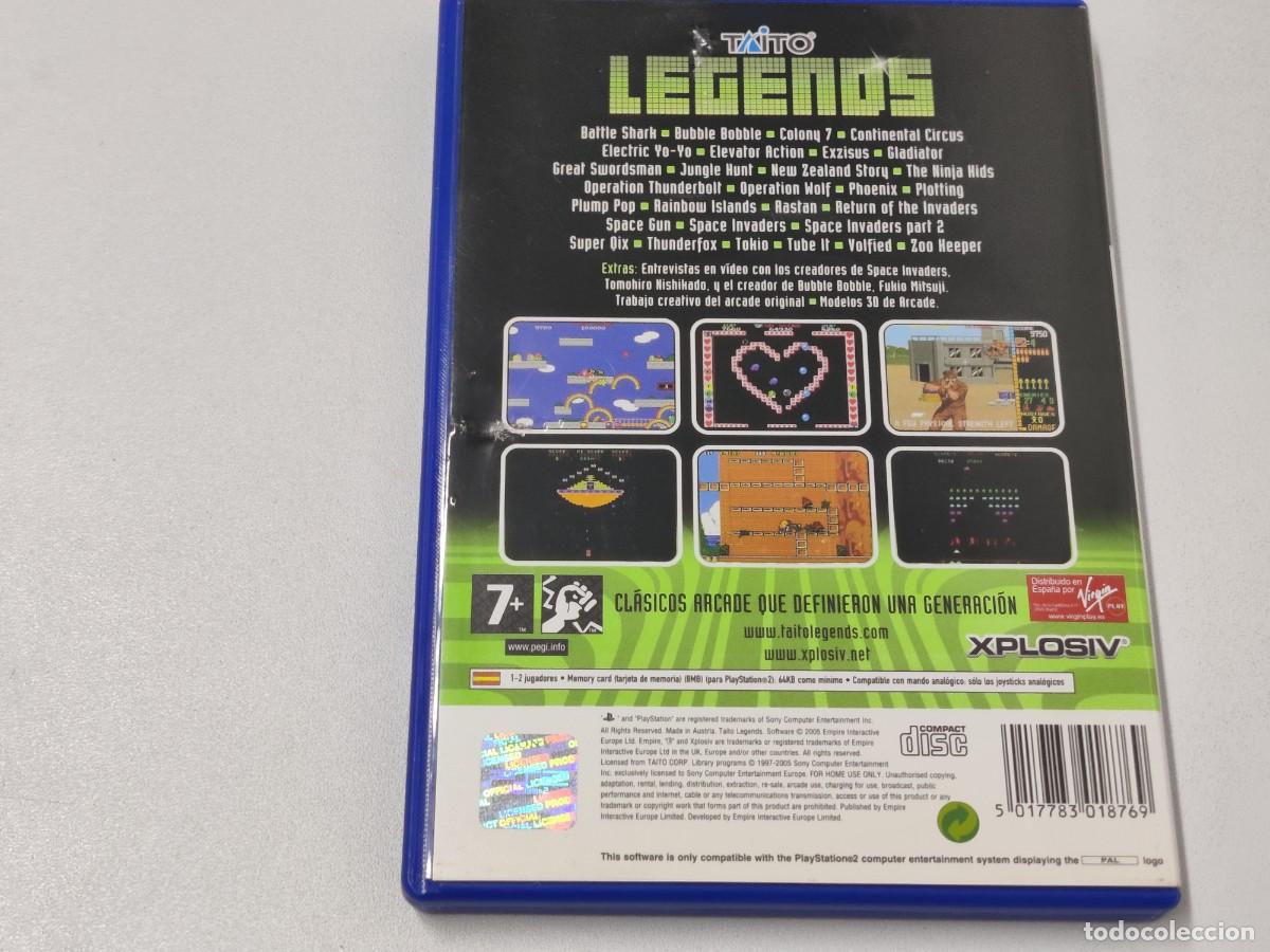 Videojuegos y consolas: TAITO LEGENDS . Sony Ps2 - Foto 2