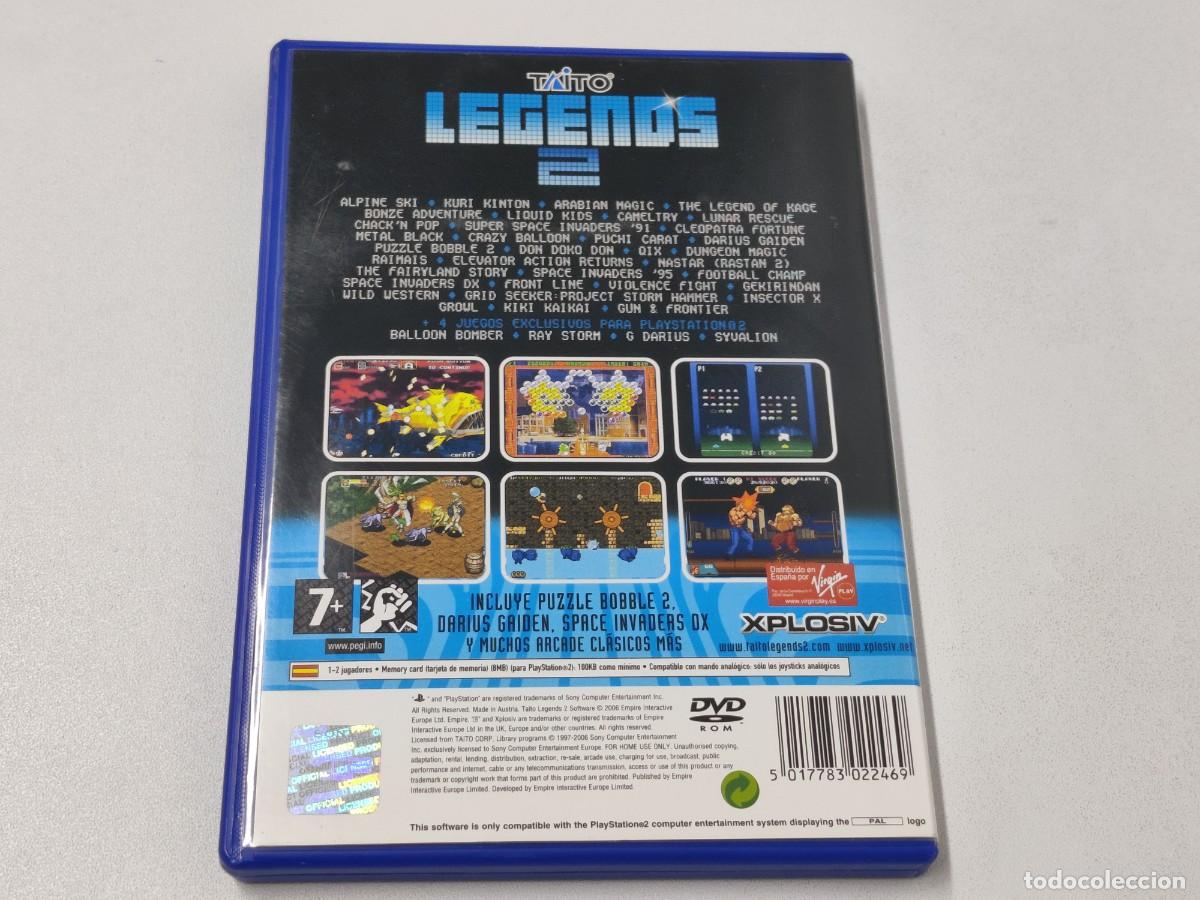 Videojuegos y consolas: TAITO LEGENDS 2 . Ps2 - Foto 2