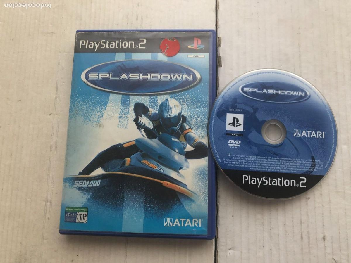 Videojuegos y consolas: SPLASHDOWN SPLASH DOWN - PS2 PLAYSTATION 2 PLAY STATION TWO KREATEN - Foto 1