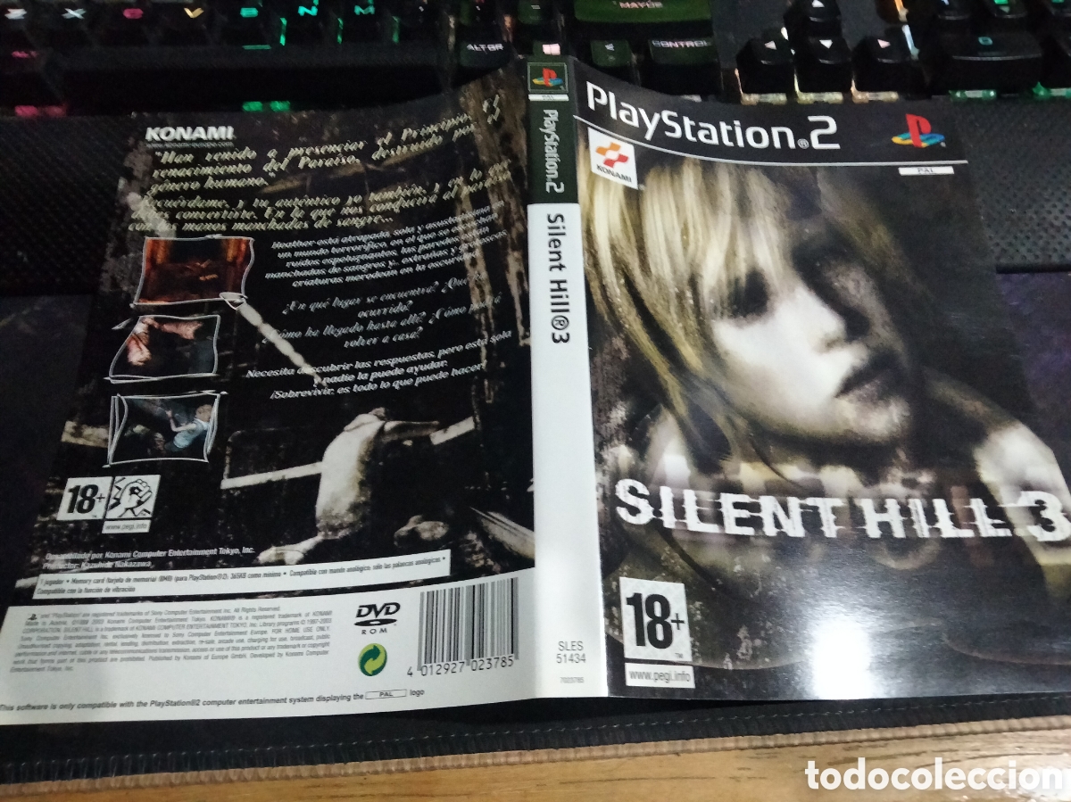 Videojuegos y consolas: Car&aacute;tula Silent Hill 3 ps2 - Foto 1