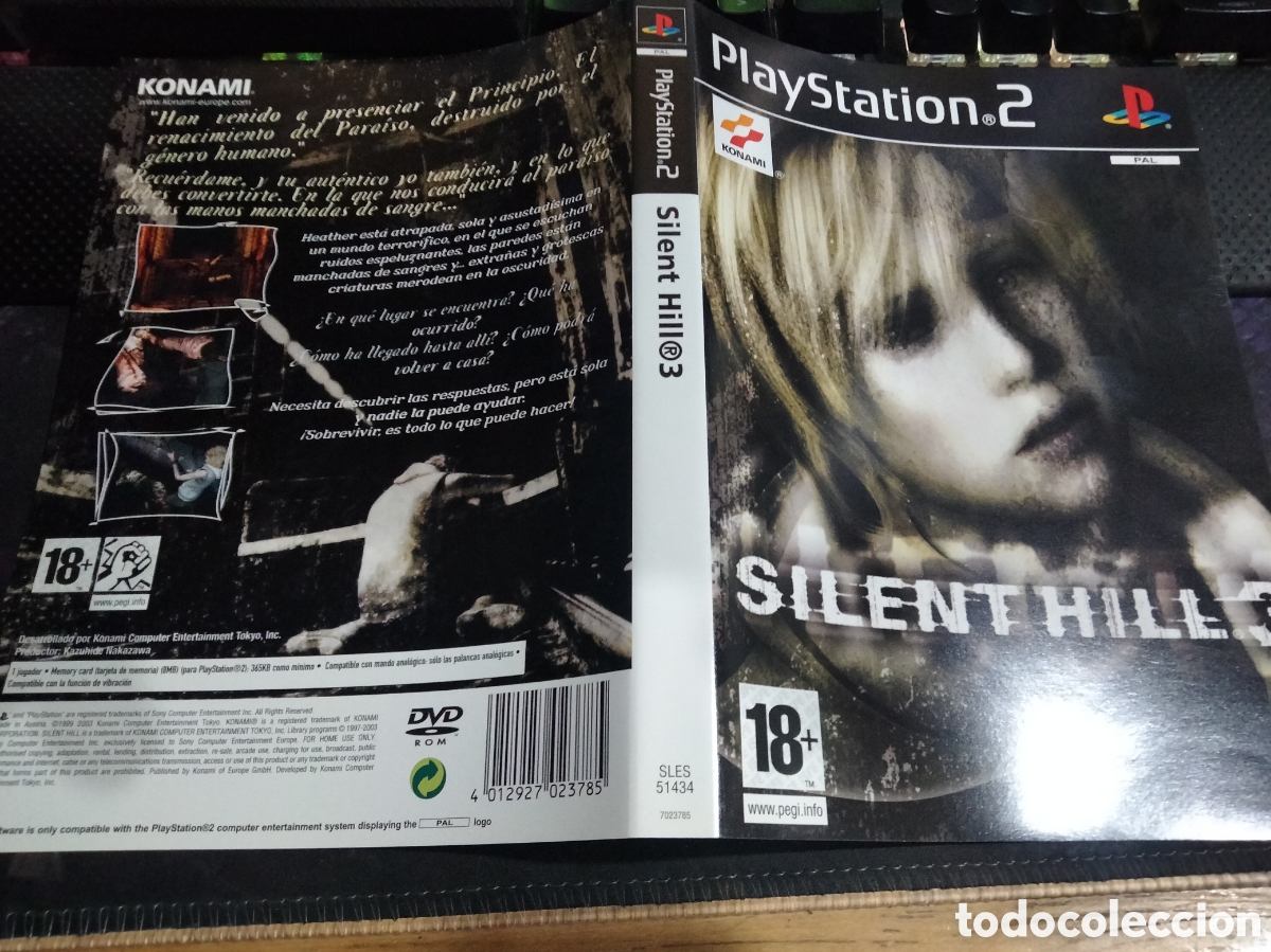 Videojuegos y consolas: Car&aacute;tula Silent Hill 3 ps2 - Foto 1