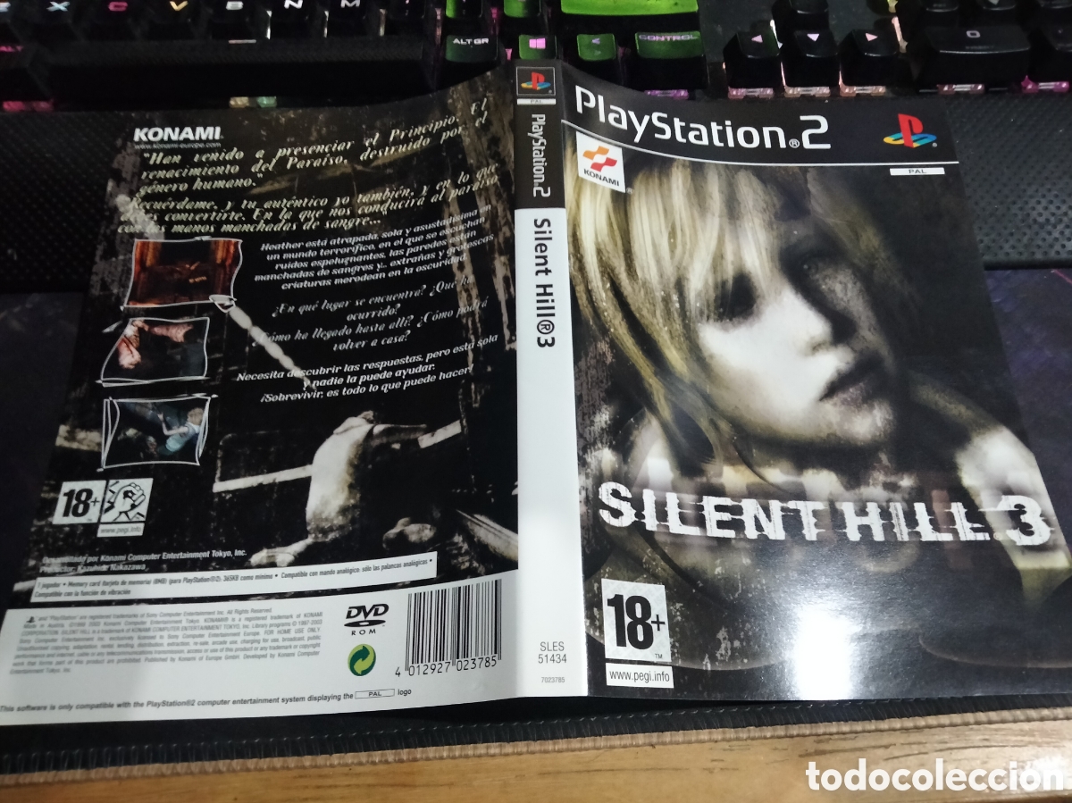 Videojuegos y consolas: Car&aacute;tula Silent Hill 3 ps2 - Foto 1