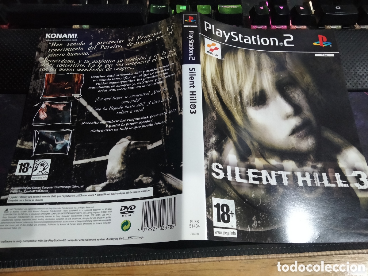 Videojuegos y consolas: Car&aacute;tula Silent Hill 3 ps2 - Foto 1