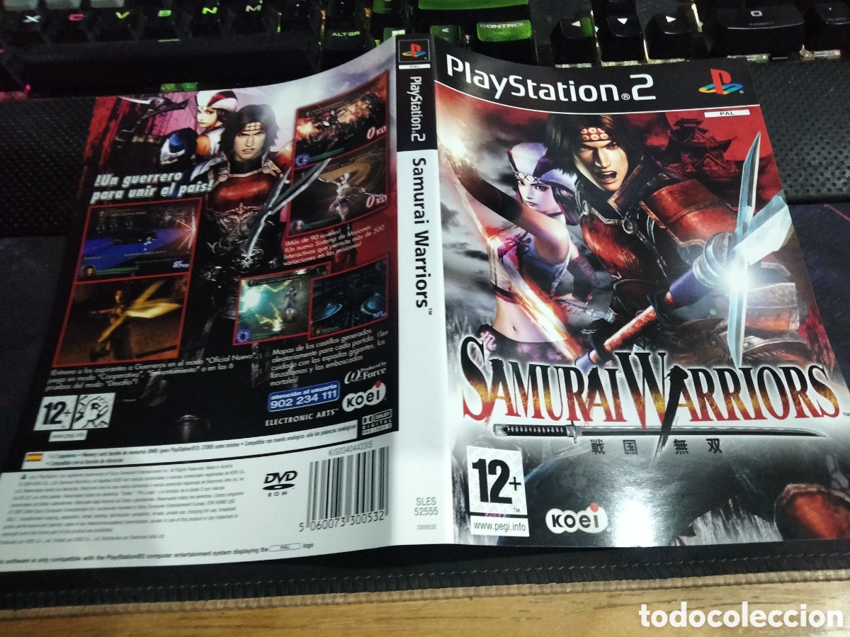 Videojuegos y consolas: Car&aacute;tula samur&aacute;i warriors ps2 - Foto 1