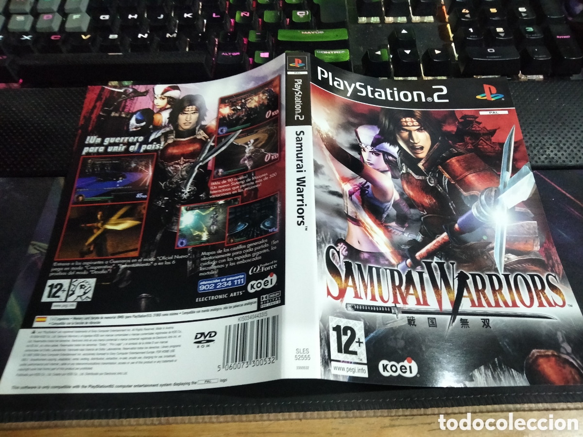 Videojuegos y consolas: Car&aacute;tula samur&aacute;i warriors ps2 - Foto 1