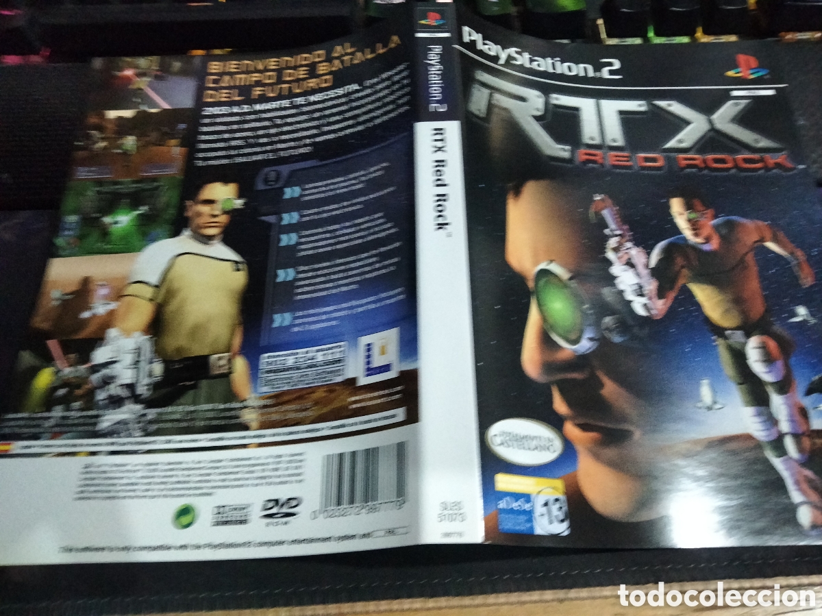 Videojuegos y consolas: Car&aacute;tula rtx red rock ps2 - Foto 1