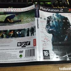 Fahrenheit (complet) - Sony Playstation 2 PS2 Fahrenheit (complet) - Sony Playstation 2 PS2